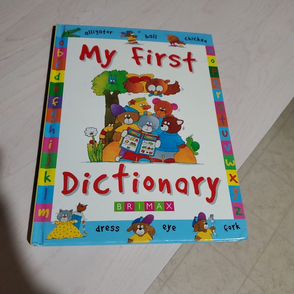 Brimax My First Dictionary great for stations